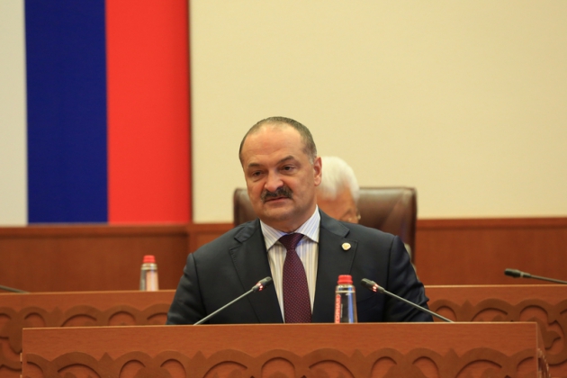 Сергей Меликов сегодня был официально представлен активу республики в качестве врио Главы Дагестана