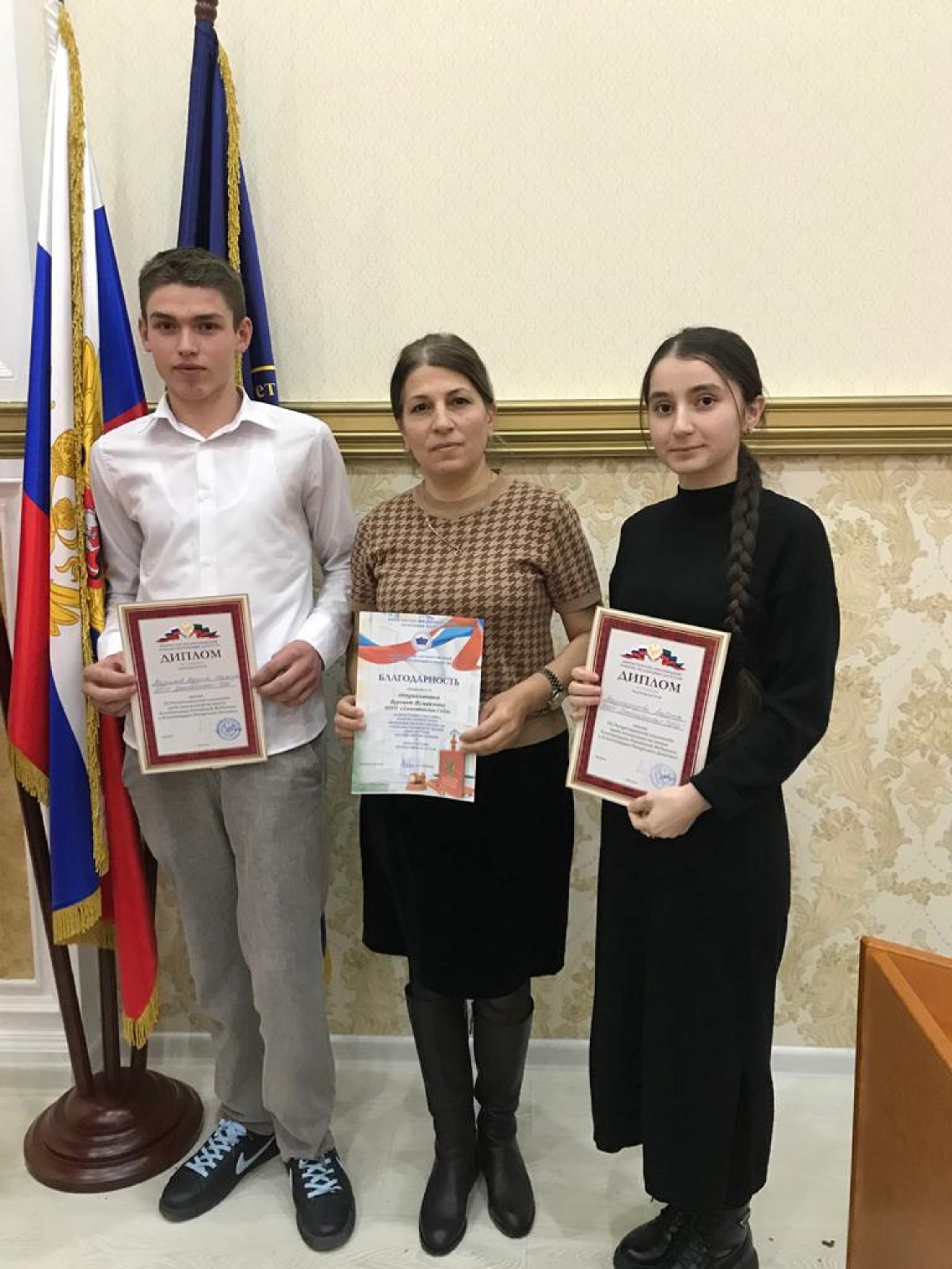 Ученики из Кайтагского района стали призерами Республиканской олимпиады