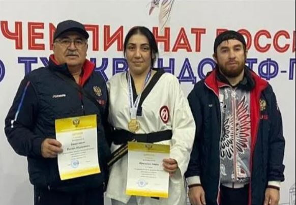 Золотую медаль по тхэквондо завоевала Заира Иразиева