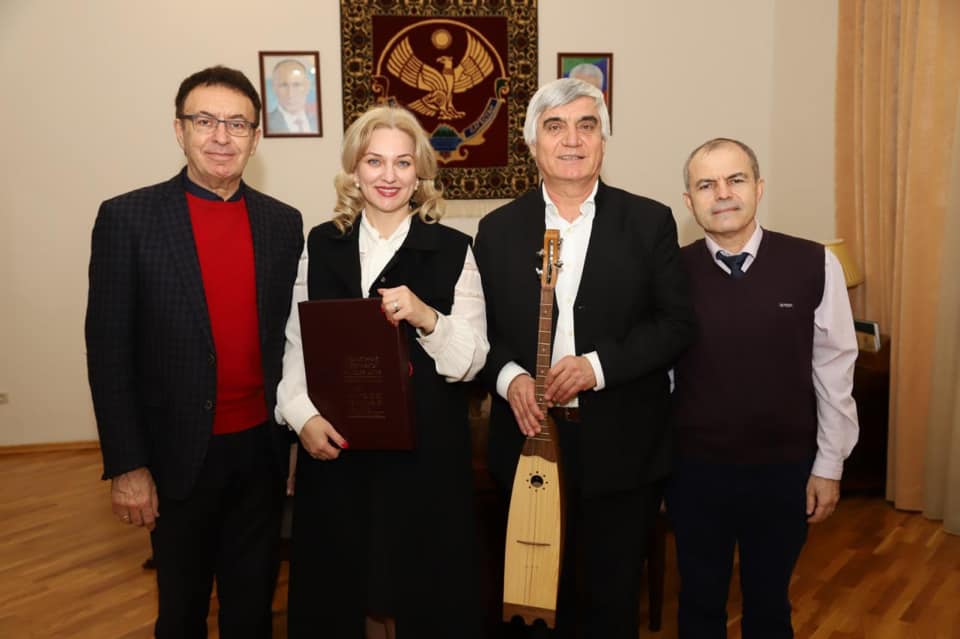 В день празднования 65-летия Союза композиторов Дагестана республику посетила делегация российских композиторов