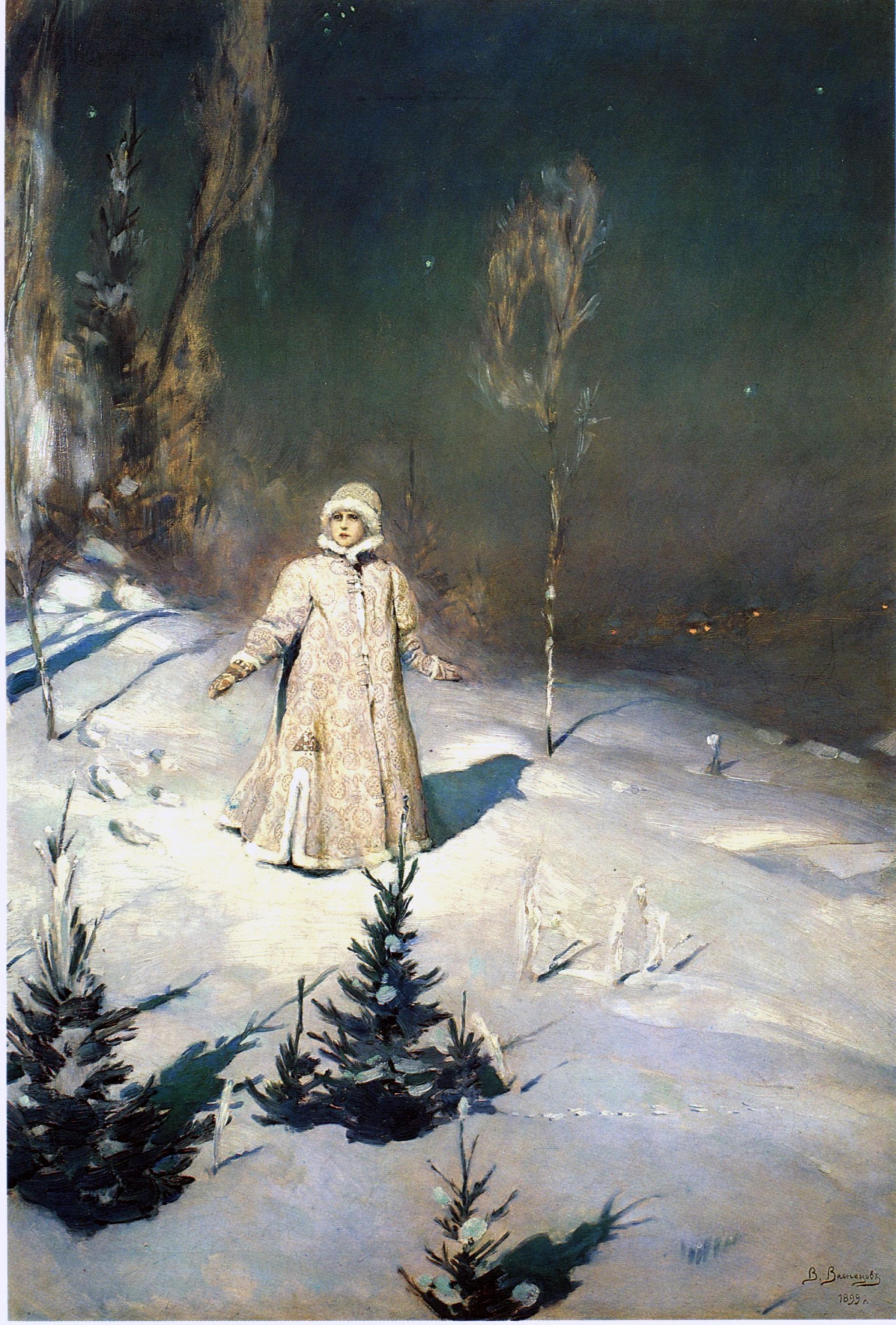 Как появилась Снегурочка?