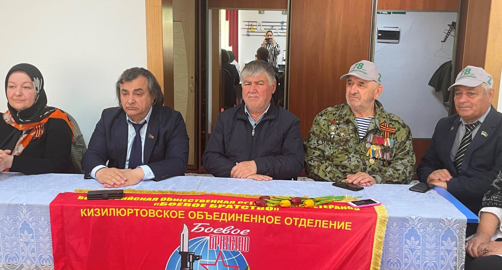 Чествование ветеранов прошло в Кизилюртовском социально-реабилитационном центре
