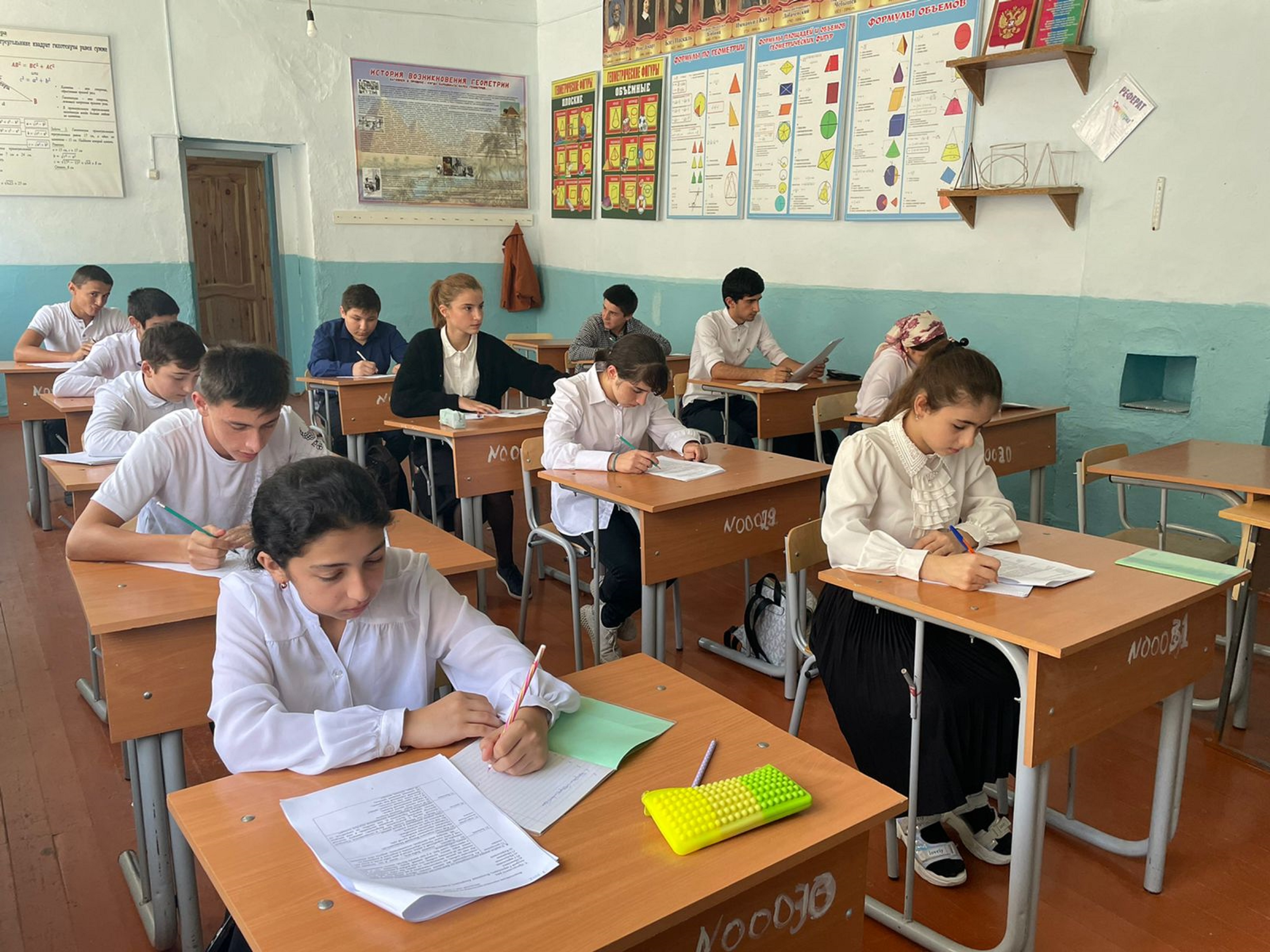 538 кайтагских школьников вышли во второй этап Всероссийской олимпиады