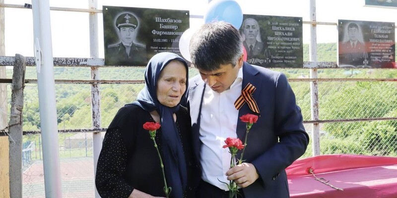 В Табасаранском районе увековечили память погибших героев СВО