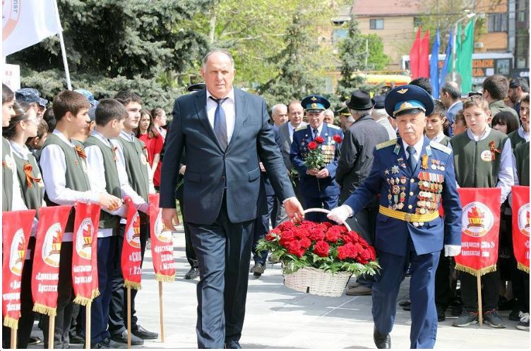 В Махачкале прошла патриотическая акция «Вахта Памяти»