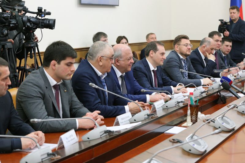 Артём Здунов провел встречу с делегацией хоккейной команды «Ак Барс»
