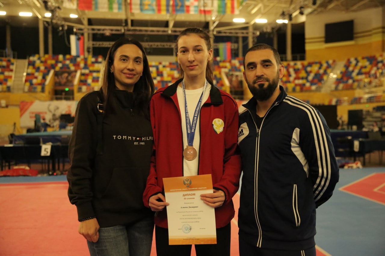 Бронзу чемпионата России по тхэквондо завоевала Джаврият Алиева