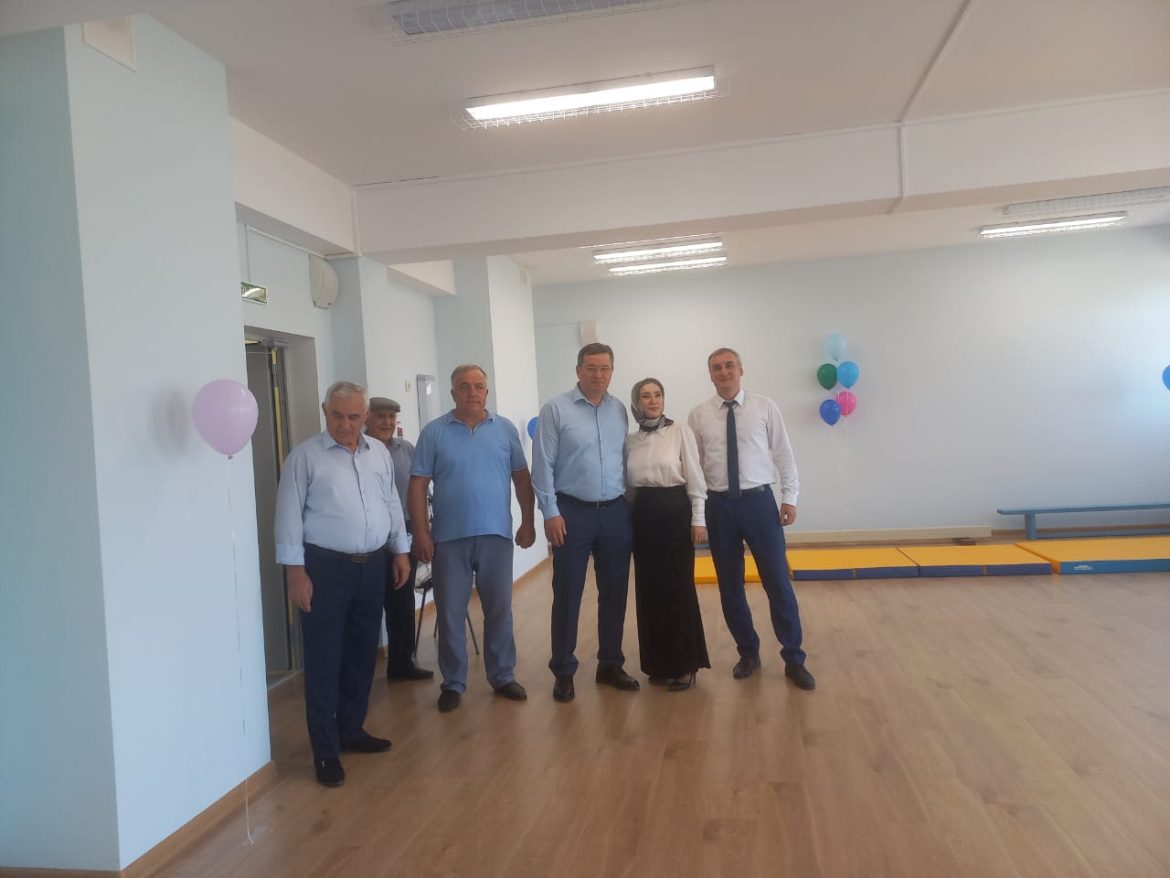 Абдуразак Джамалутдинов принял участие в открытии детского сада в Карабудахкентском районе