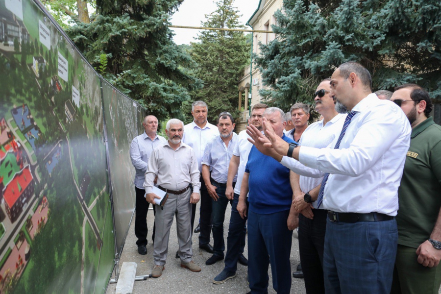 Проект регионального центра "Альтаир" был представлен Главе республики