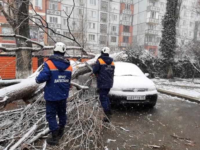 Аварийные службы Дагестана работают в режиме повышенной готовности