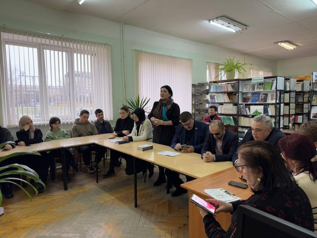 Библиотека для слепых открыла пункт выдачи литературы в ДГПУ