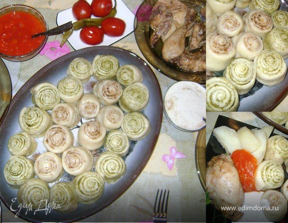 Даргинский слоёный хинкал