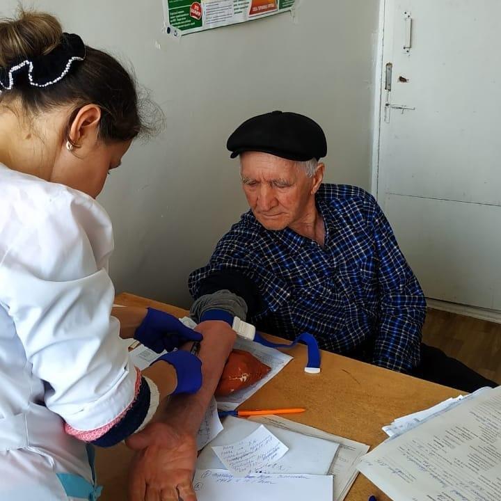Пожилые цумадинцы проходят диспансеризацию по нацпроекту «Демография»