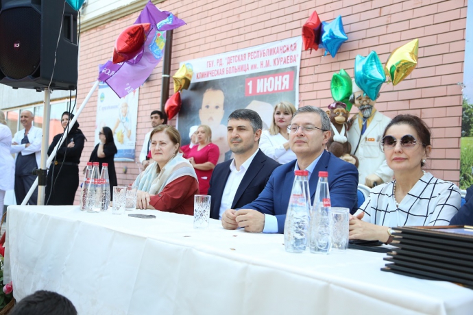 День защиты детей отпраздновали в В Детской клинической больнице