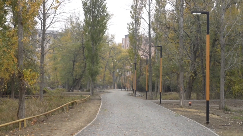 В Махачкале завершают работы по строительству парка культуры и отдыха в Эльтавском лесу
