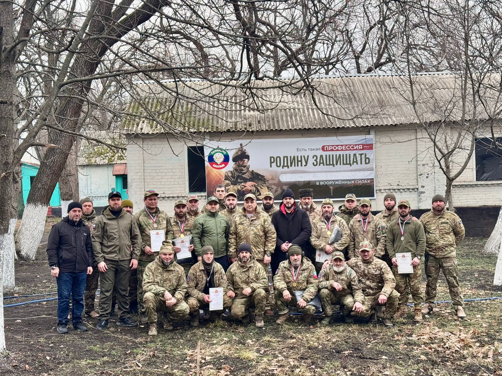 Добровольцам батальона «Каспий» доставили очередную партию помощи от Администрации г. Махачкала