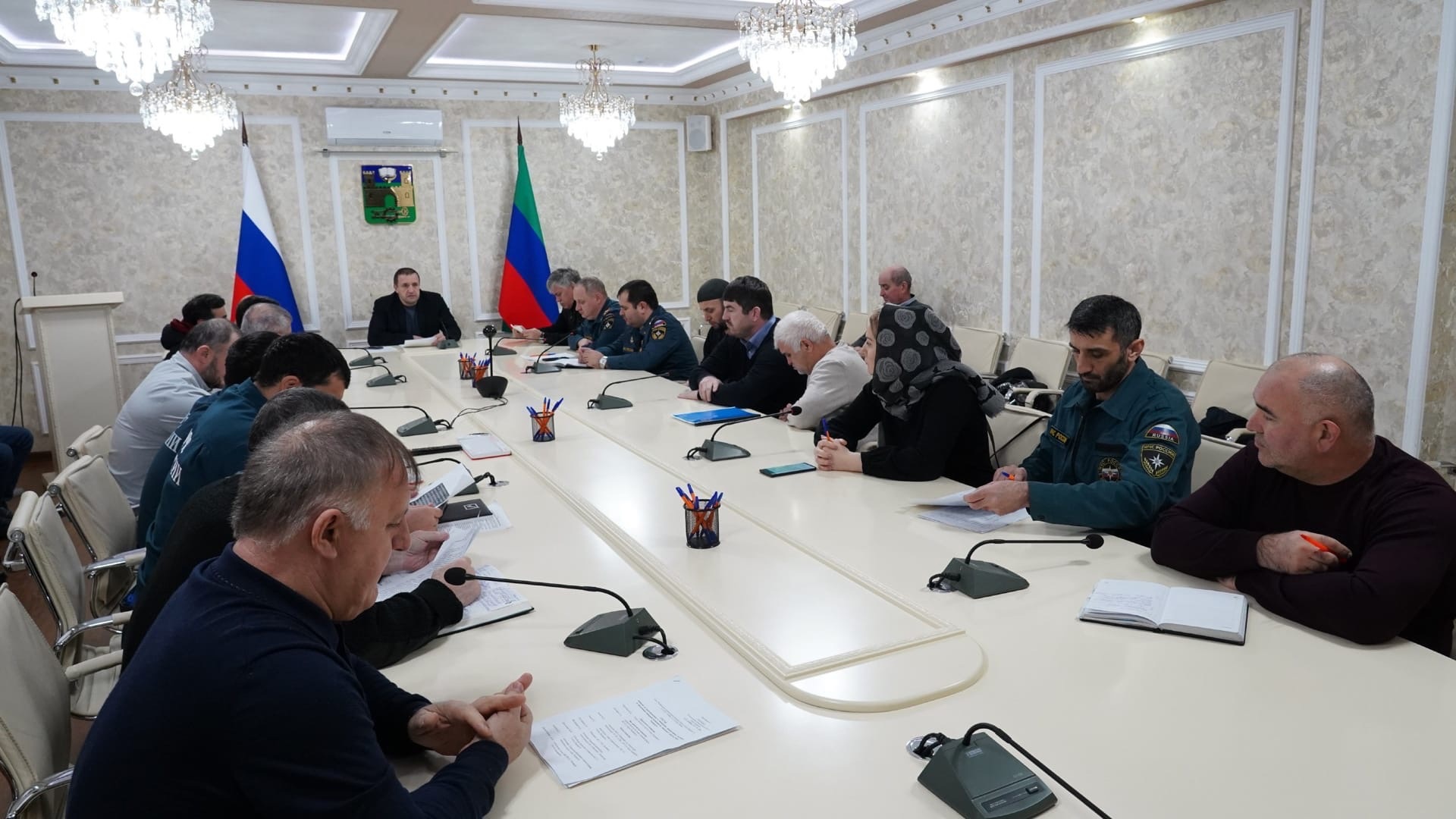 В Хасавюрте прошло экстреенное совещание Комиссии по чрезвычайным ситуациям