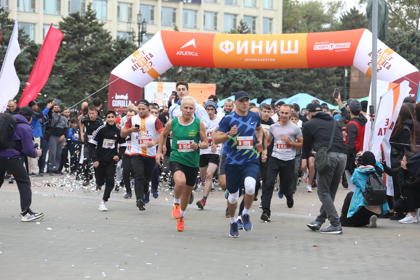В Махачкале состоялся масштабный забег «Atletica Забег 2022»
