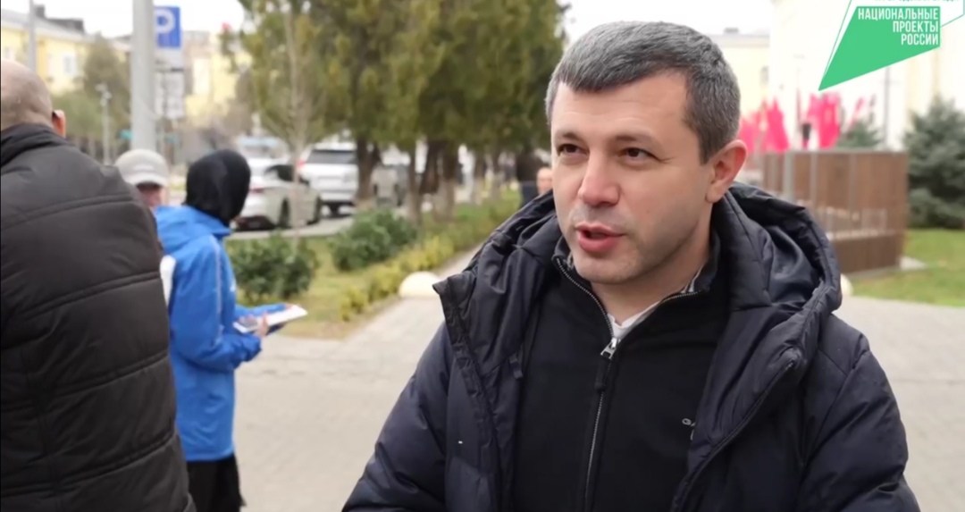 Низам Халилов проголосовал за благоустройство одной из территорий Махачкалы