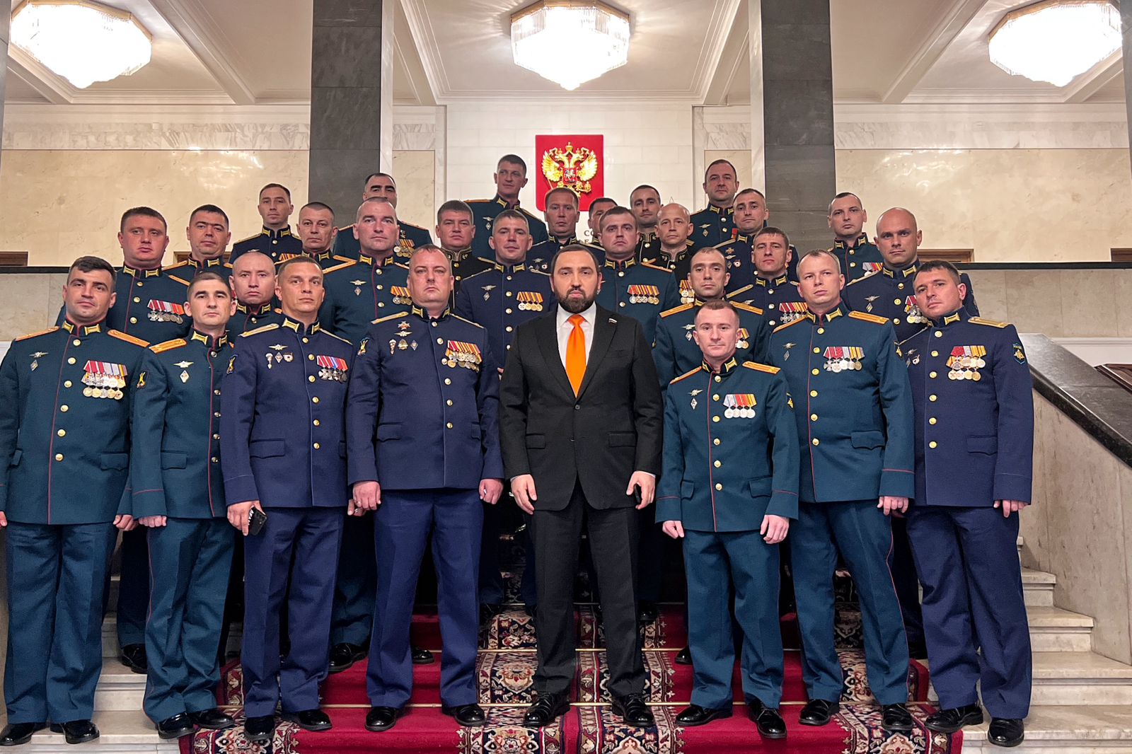 Депутат Хамзаев встретился с героями СВО
