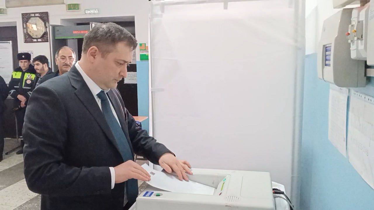 Мурад Казиев принял участие в выборах Президента РФ