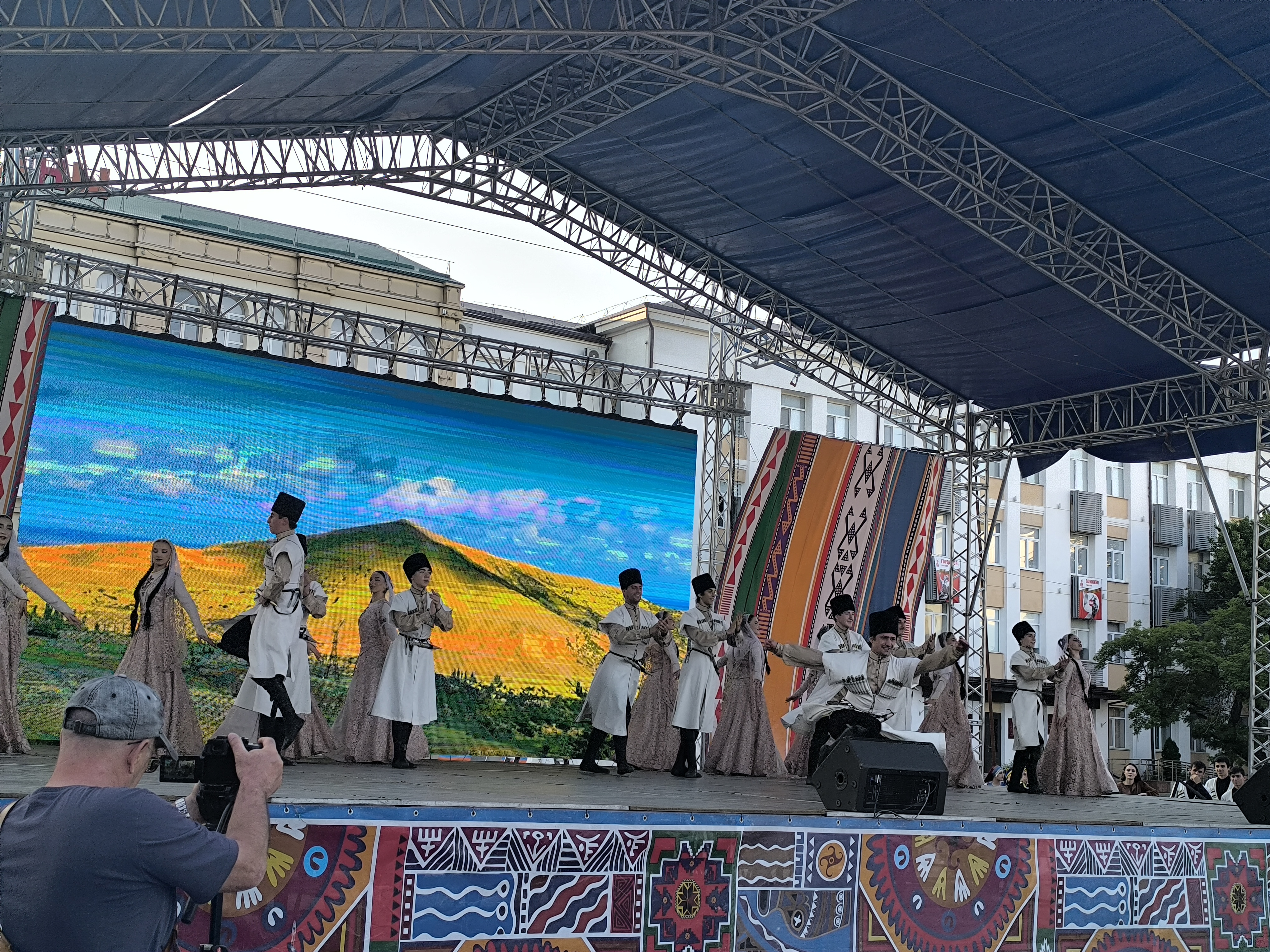 В Махачкале завершился Фестиваль городской культуры «Моя семья - Россия»