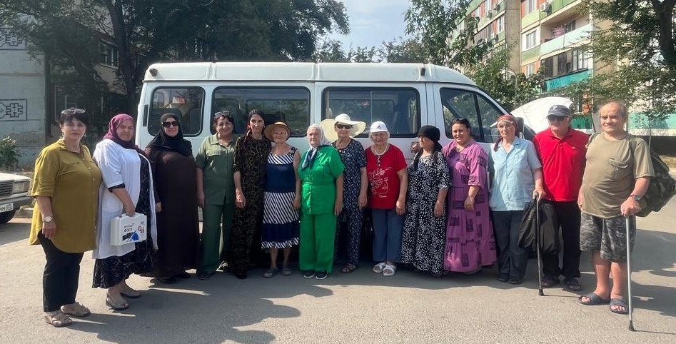 В Каспийске успешно реализуется федеральный проект "Старшее поколение"