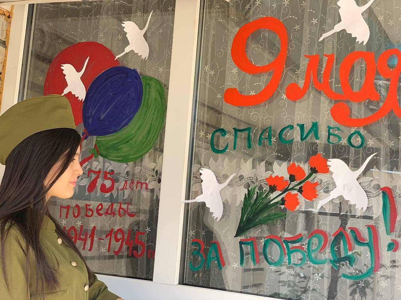 Кайтагцы приняли участие в патриотических акциях ко Дню Победы