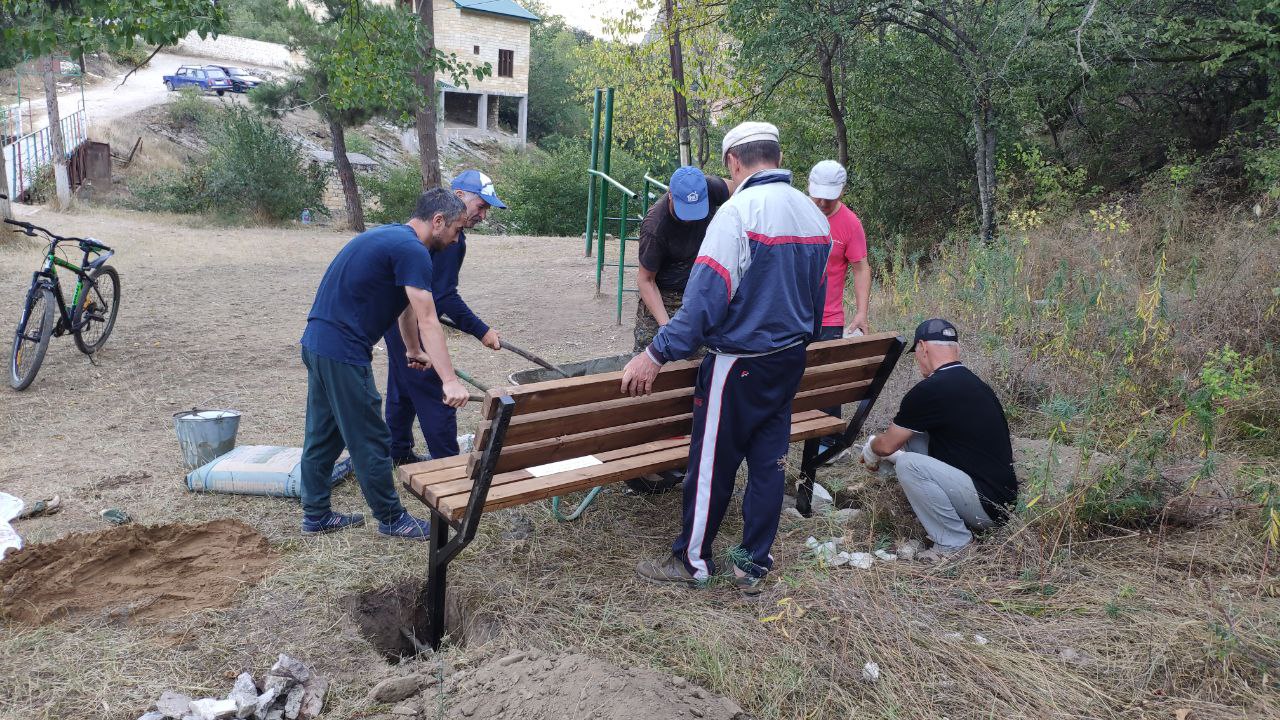 В Кайтагском районе завершились работы по реализации 2 социально-культурных проектов