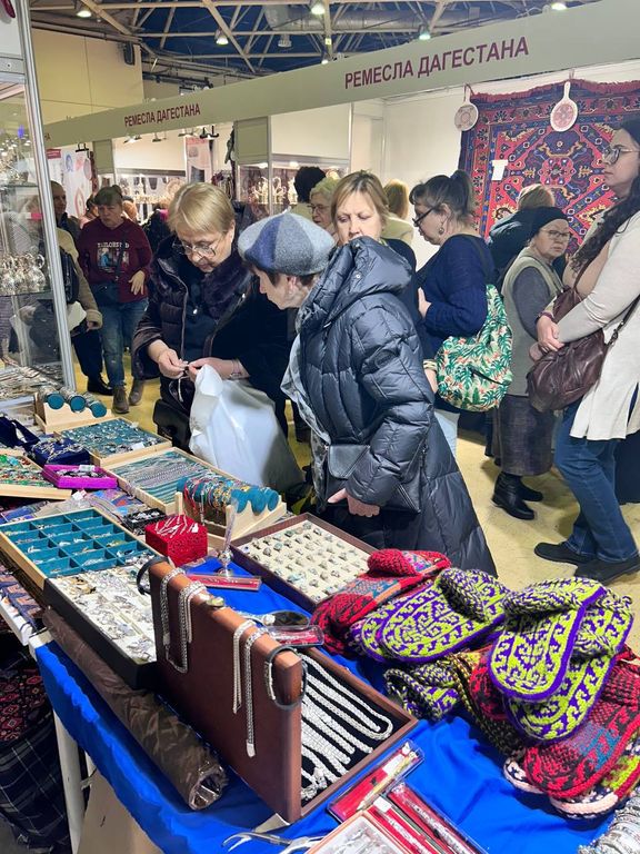 Дагестанская экспозиция признана лучшей на международной выставке художественных промыслов
