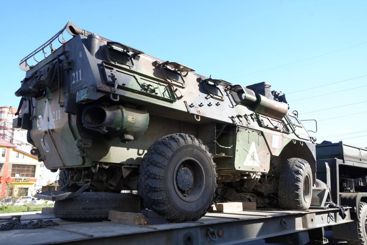 В Махачкале пройдет выставка военной трофейной техники
