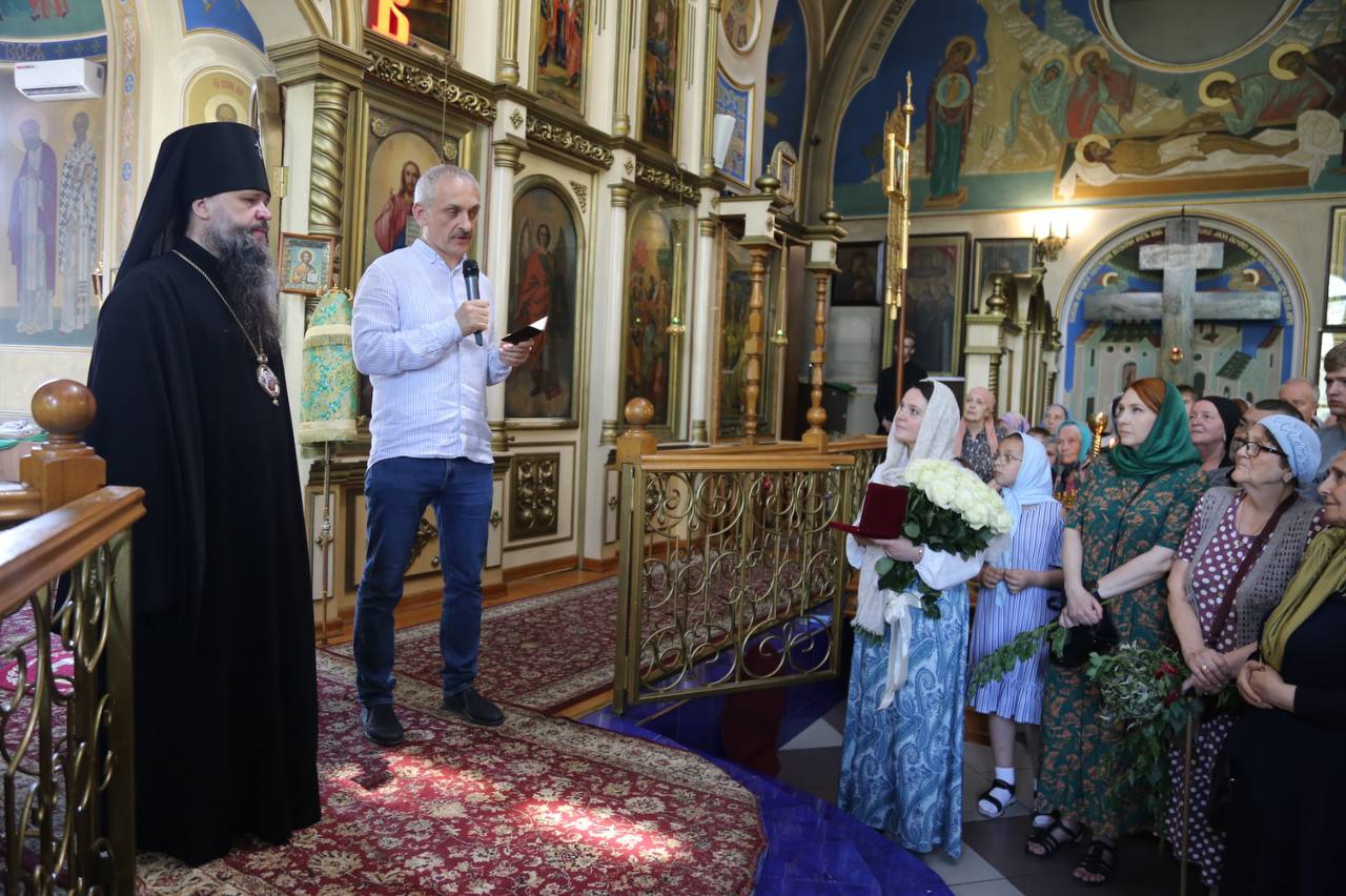 Православные христиане Дагестана отметили «День Святой Троицы»
