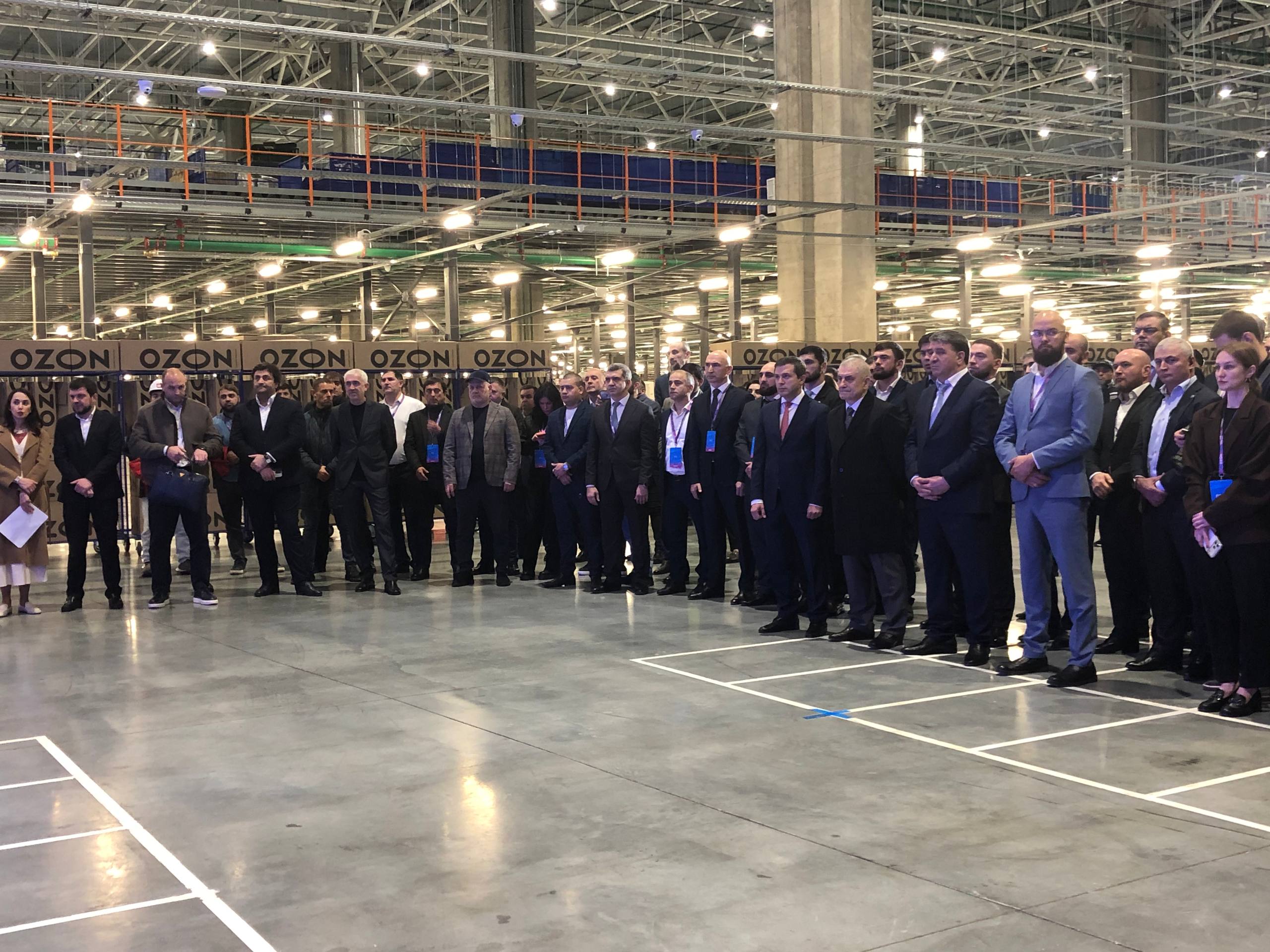 Первую очередь крупнейшего на Кавказе склада OZON запустили в Дагестане