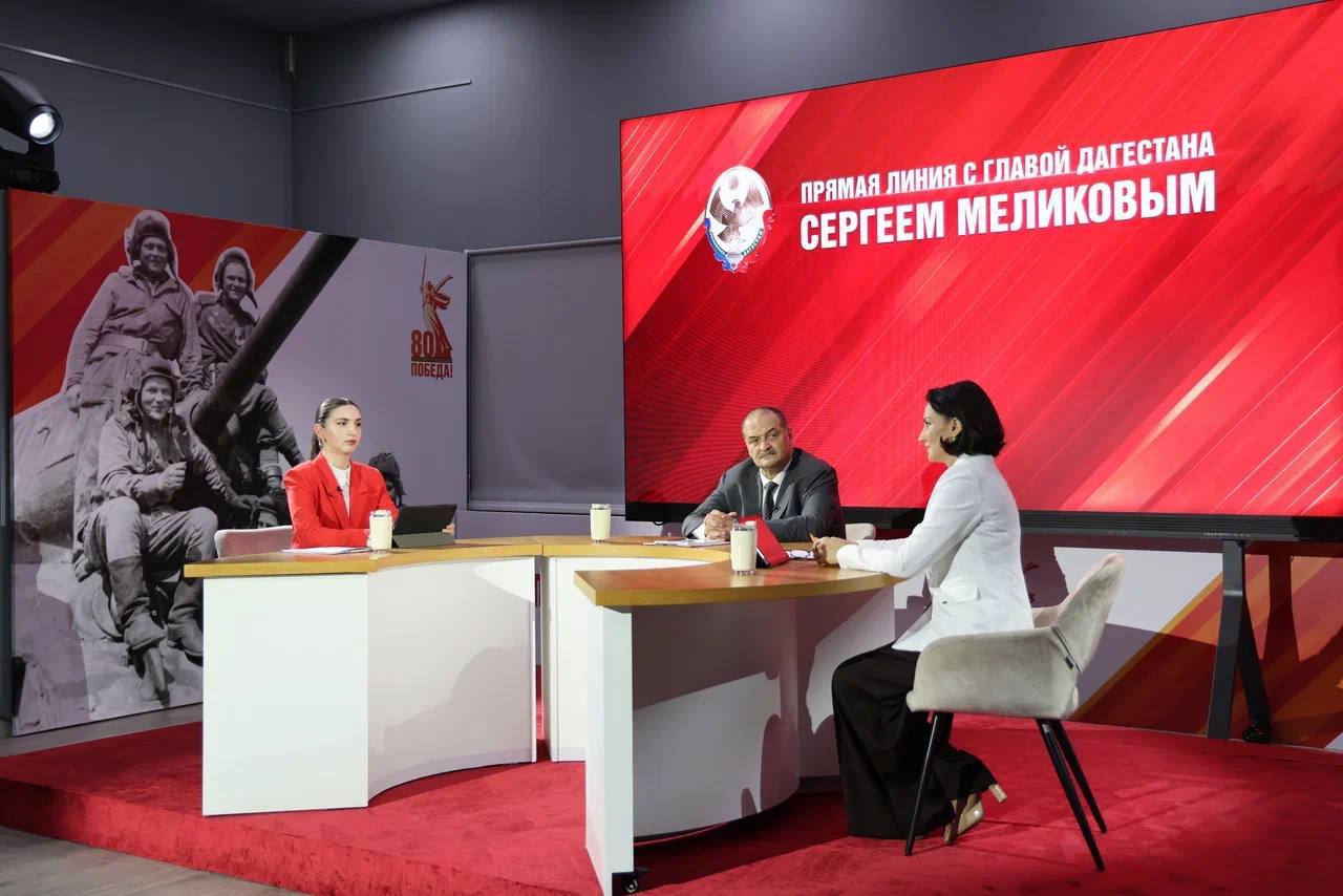 Более половины прозвучавших на прямой линии с Сергеем Меликовым вопросов решены