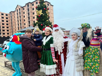 Кизляр победил в конкурсе "Лучший зимний двор России"