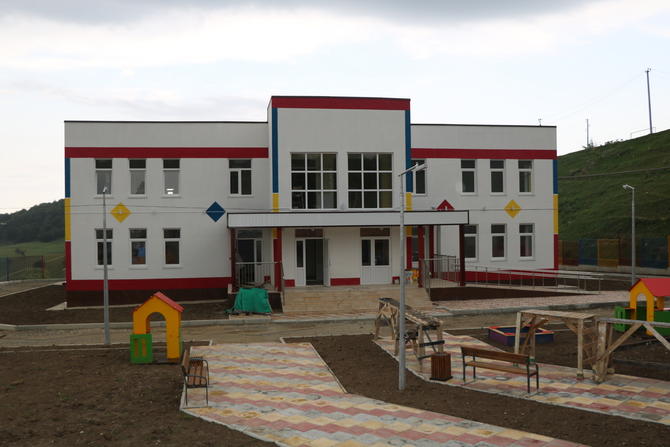Детский сад в Буртунае в рамках нацпроекта "Демография"
