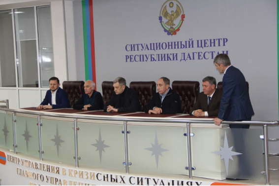 Руководство республики посетило Ситуационный центр РД