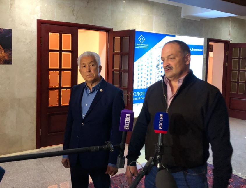 Врио Главы республики Сергей Меликов прибыл в Дагестан
