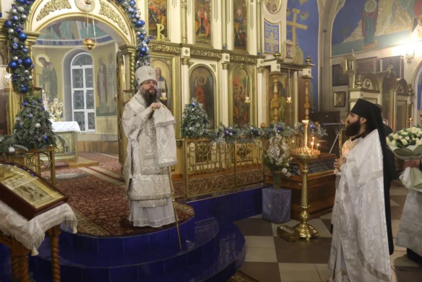 Рождество Христово отпраздновали в Свято-Успенском соборе Махачкалы
