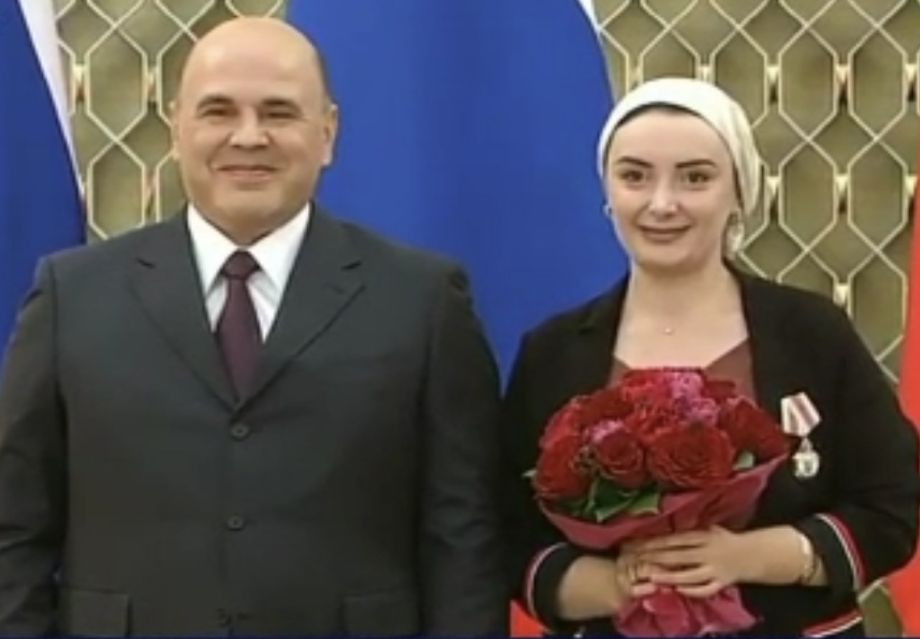 Дагестанке Айшат Идрисовой вручили орден