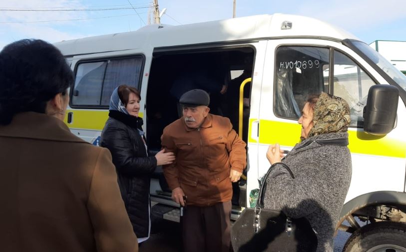 Учреждения Минтруда Дагестана в Магарамкентском районе реализуют федеральный проект «Старшее поколение».