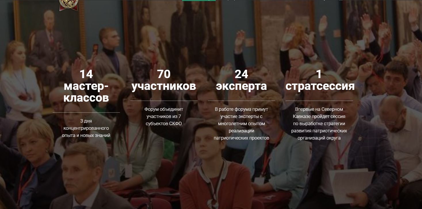 В Дагестане сегодня начался форум патриотических организаций Северо-Кавказского федерального округа «Наша Победа»