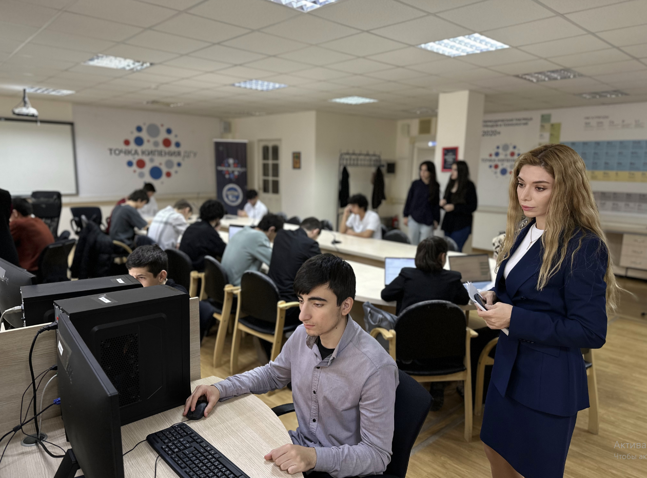 IT-диктант прошел на базе ДГУ
