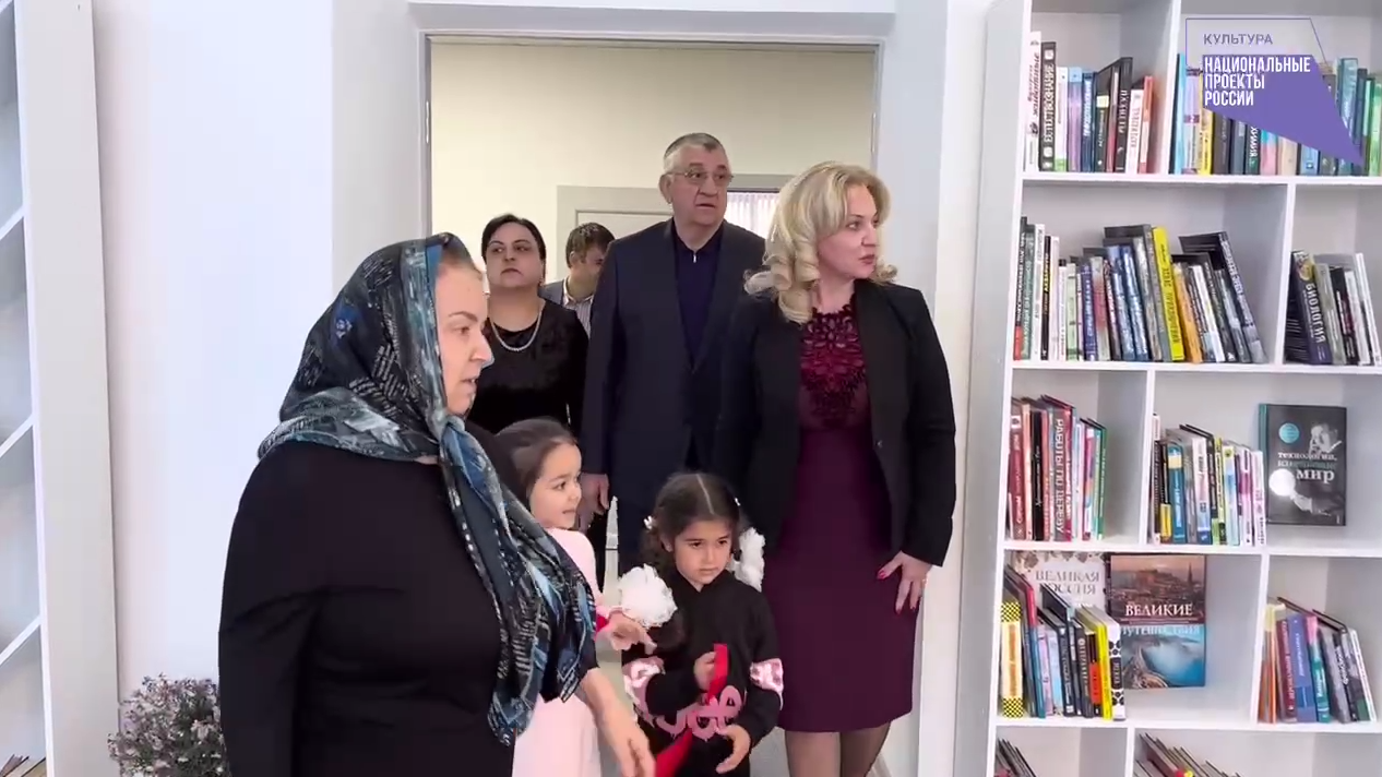 В Кизилюрте открылась первая модельная библиотека