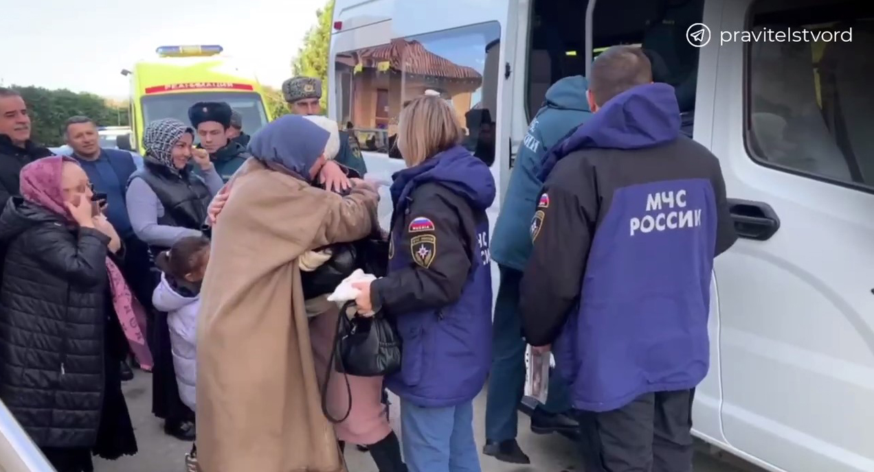 Четвертую группу эвакуированных из Палестины приняли сегодня в Махачкале