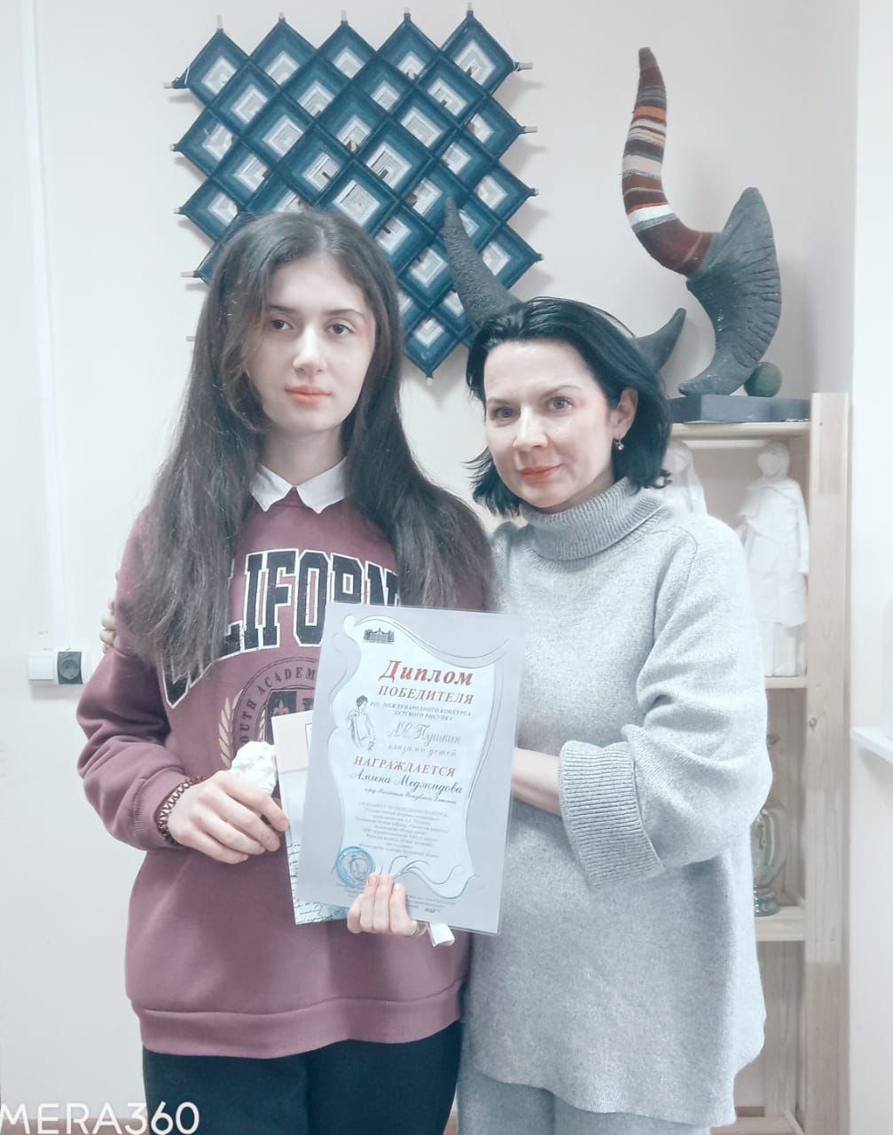 Минобрнауки РД: Дагестанская школьница победила в международном конкурсе рисунков «Пушкин глазами детей»