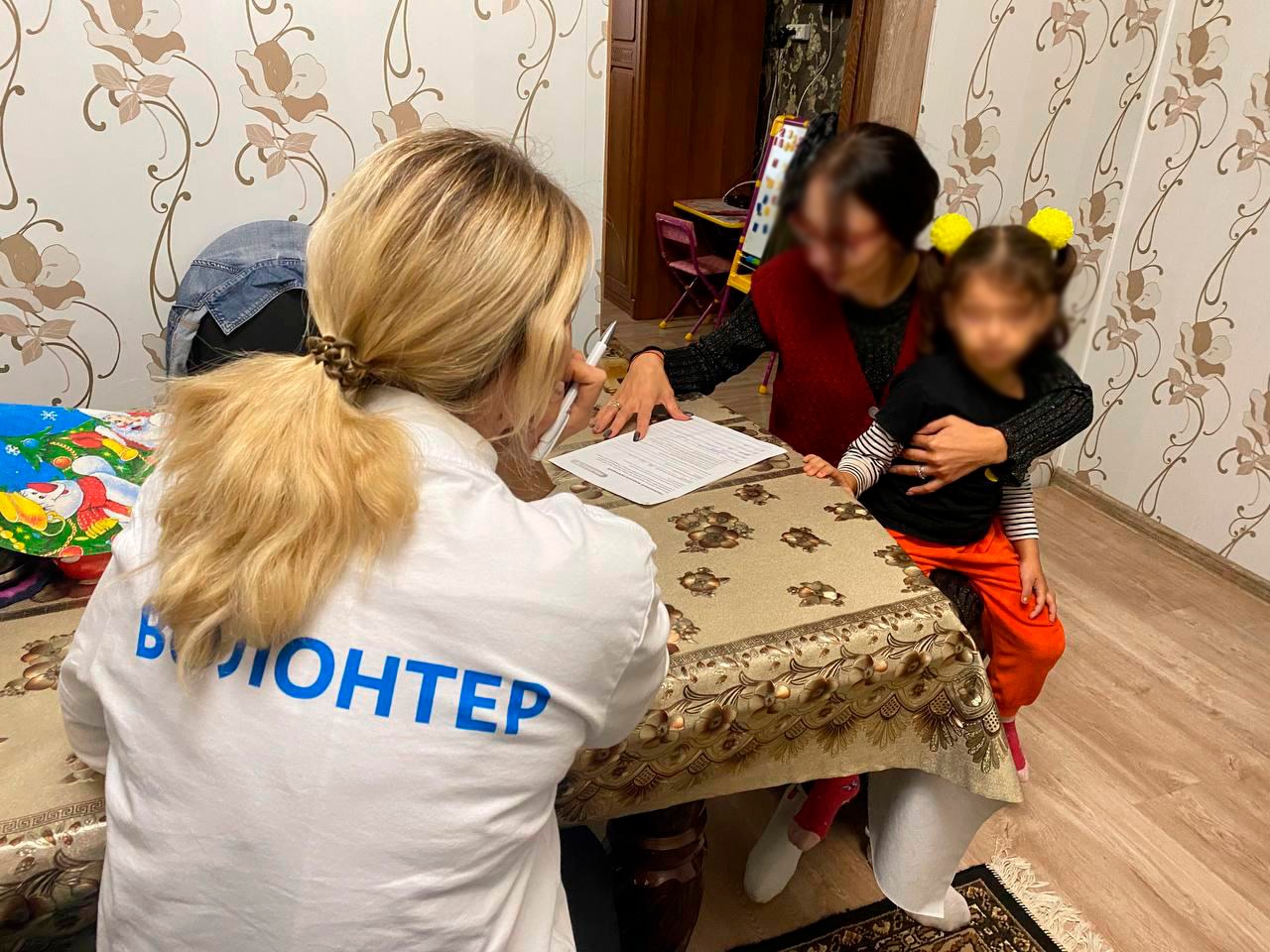 В Кизлярском районе волонтеры проекта #МЫВМЕСТЕ начали работу