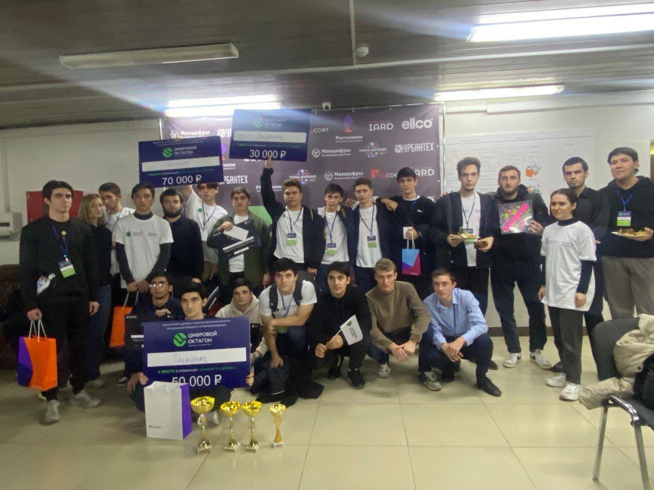 В «Точке кипения» завершился республиканский хакатон «Цифровой октагон»