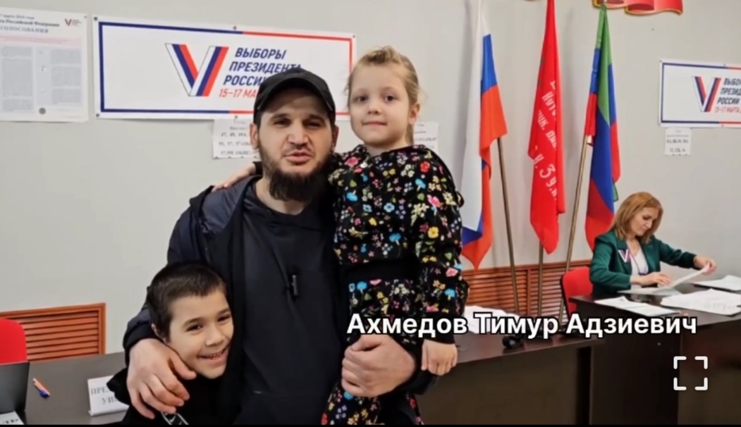Дагестанцы-участники СВО активно голосуют на избирательных участках республики