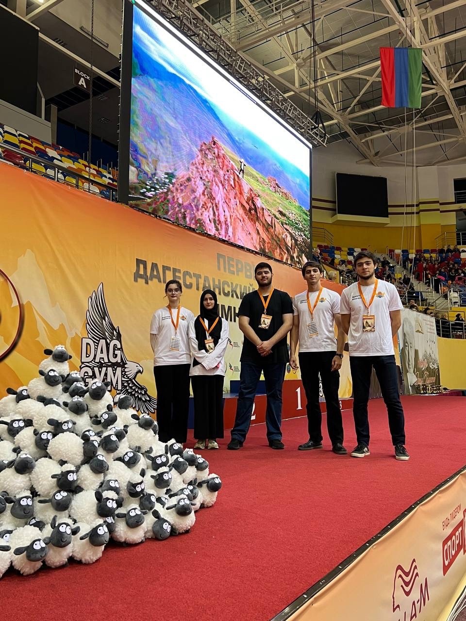 Всероссийский фестиваль по гимнастике "Dag Gym 2023" открылся в Каспийске